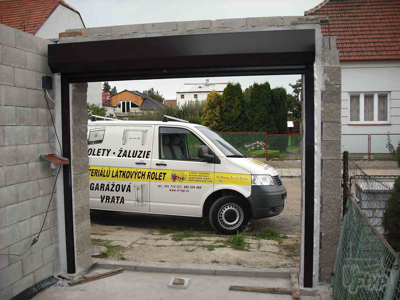 Rolovací garážová vrata  - VFtyp